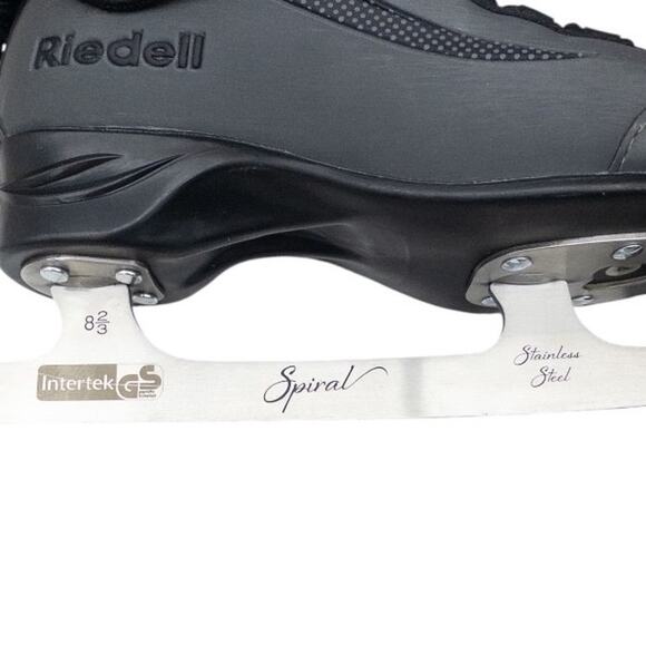 Riedell Soar Ice Skates Gray Onyx Adult Size 4 US Kids 3 3.5 Women's 4.5 5 - Picture 6 of 8